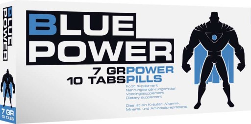 BLUE POWER ЭРЕКЦИОННЫЙ ПОТЕНЦИАЛ ТАБЛЕТКИ ДЛЯ МУЖЧИН