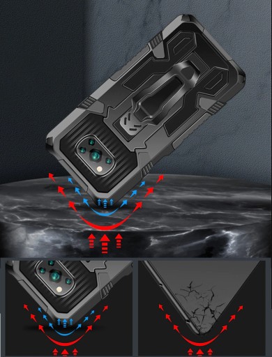 ARMOR TANK CASE ДЛЯ XIAOMI POCO X3 / PRO + СТЕКЛО
