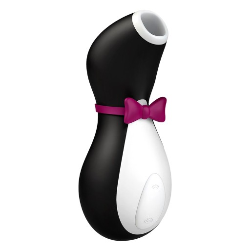 Стимулятор клитора Satisfyer Pro Penguin Next Generation, черный и белый
