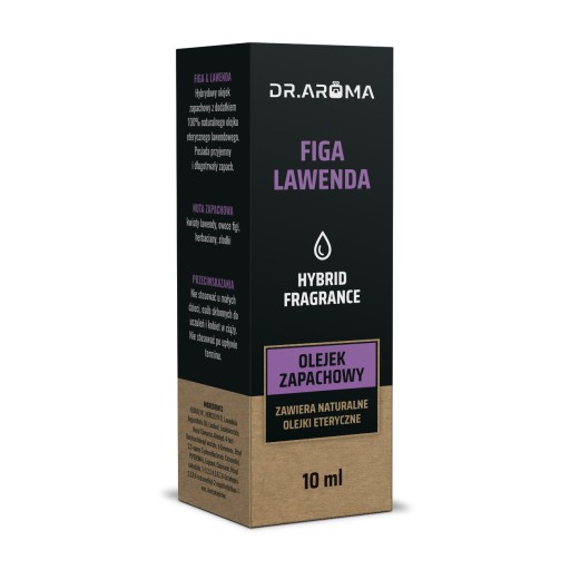 Натуральное ароматическое масло для дома в машине Figa Lavender 10 мл увлажнитель