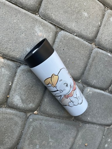 ТЕРМАЛЬНАЯ КРУЖКА ELEPHANT DUMBO ТЕРМАЛЬНАЯ БУТЫЛКА 400мл DISNEY ELEPHANT FOR SCHOOL 0,4л