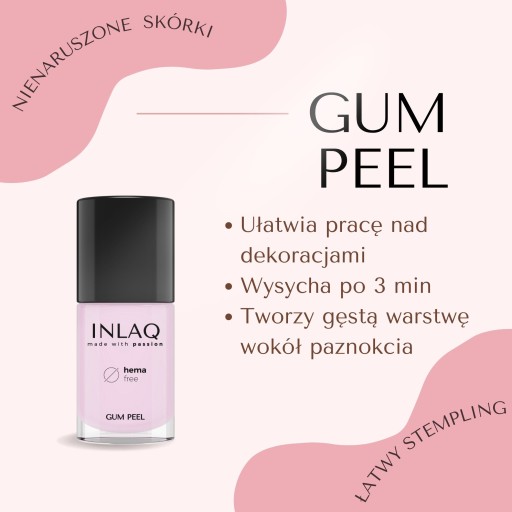 INLAQ Gum Peel Защитная резинка для кутикулы 7 мл