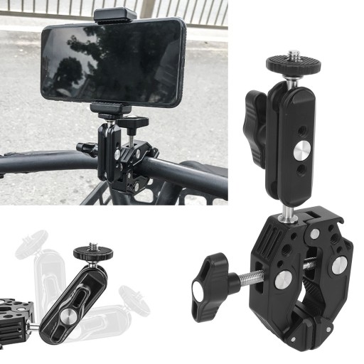 Зажим для крепления камеры Super Clamp Шарнирная шаровая головка 3Z