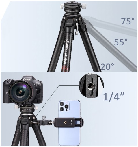 Штатив Ulanzi ZERO Y CARBON для фотосъемки