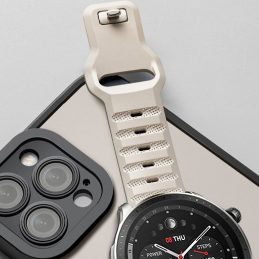 IC-LINE Силиконовый ремешок для часов 20 мм SAMSUNG HUAWEI XIAOMI GARMIN