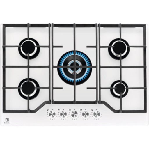 ELECTROLUX KGG75362W газовая варочная панель 74 см 5 конфорок