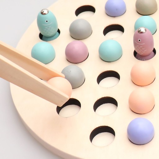 Деревянная игра-рыбалка CAT MONTESSORI