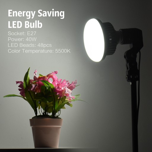 Żarówka energooszczędna Andoer E27 40W 5500K białe