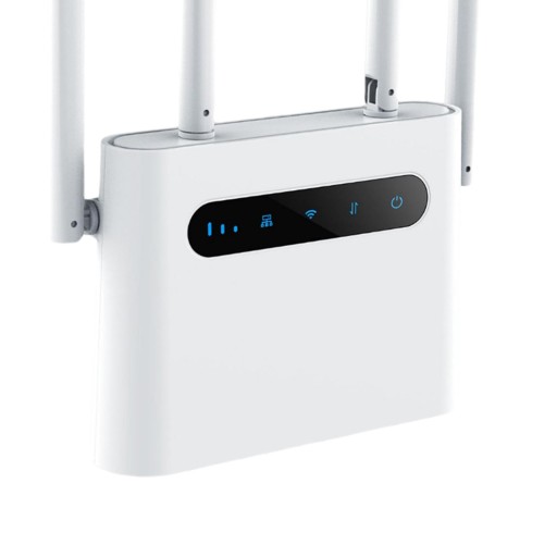 4G LTE с розеткой и межсетевым экраном для