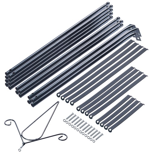 PODPORA PNĄCZY ROŚLIN RÓŻE KWIATY PERGOLA OGRODOWA TARASOWA METALOWA 202 cm