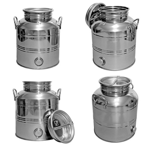 Чайник INOX BARREL Нержавеющая сталь 5л + кувшин КРАНИК для самогона ВИНО свадьба