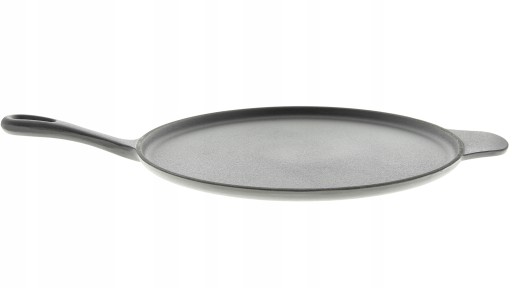 ŻELIWNA PATELNIA DO PIZZY NALEŚNIKÓW CIĘŻKA ODLEW