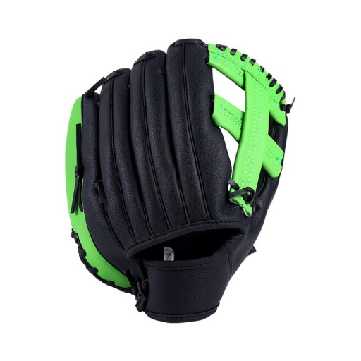 Регулируемые бейсбольные перчатки Pitcher Green S из мягкой кожи и утолщения