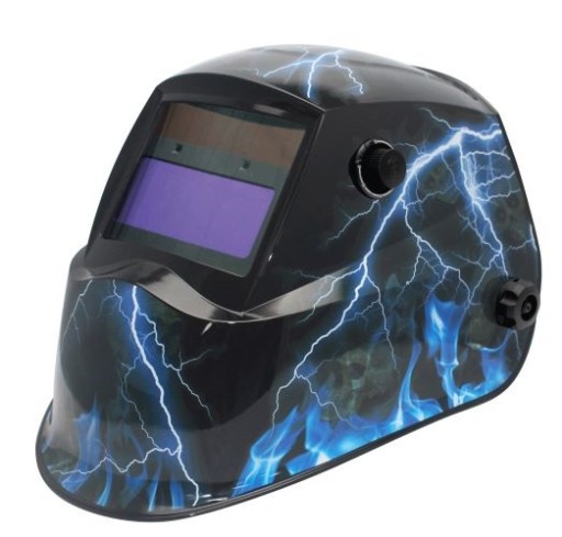 Сварочная маска NOVA 500S LIGHTNING BLUE MOST, с автоматическим затемнением