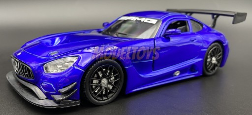 Mercedes Benz AMG GT3 синий 1:24 Motormax 73386
