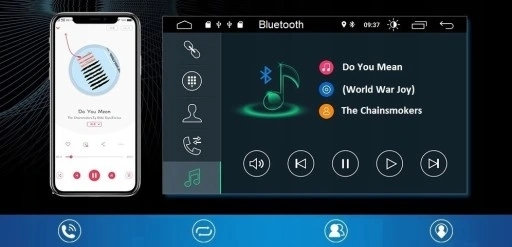 АВТОМОБИЛЬНЫЙ РАДИО 2 DIN ANDROID USB GPS BLUETOOTH