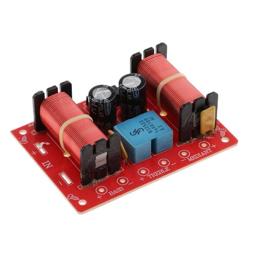 -4X Way Crossover Frequency Divider Bass
