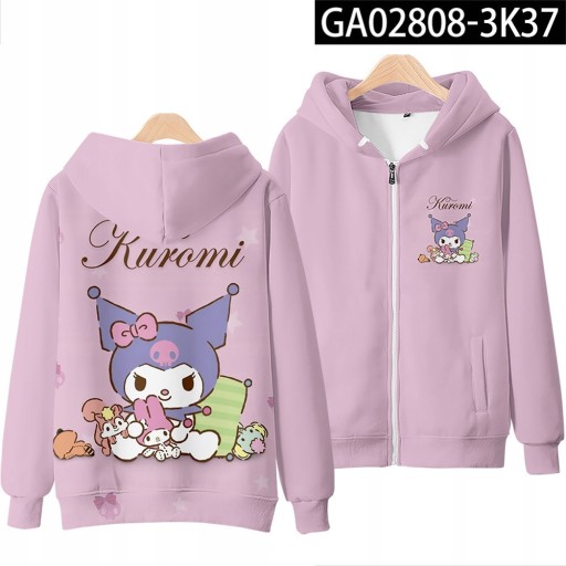 куроми толстовка hello kitty каваи Харадзюку аниме