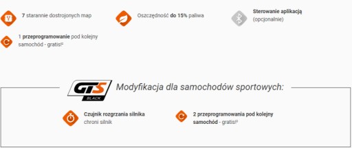 RaceChip GTS Черный Audi RS3 DAZA 400PS +71 км