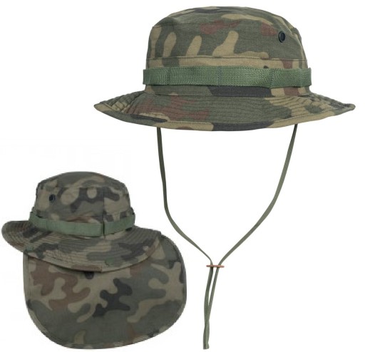 Helikon Boonie Шапка с горловиной RipStop PL Woodland wz.93 Moro XL