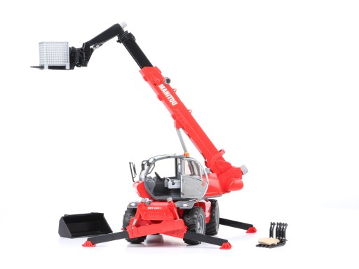 Погрузчик Manitou 02129 + захват для тюков 02332