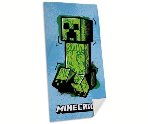 Ręcznik Kąpielowy Plażowy MINECRAFT 70x140 Bawełna