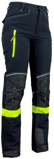 Гибкие мужские рабочие брюки SOFTSHELL, светоотражающие, усиленные СРОЧНО 46