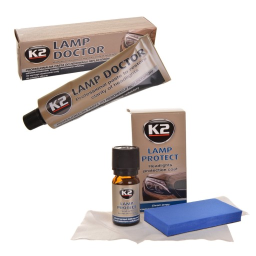 K2 PROTECT + LAMP DOCTOR Комплект для ремонта фар