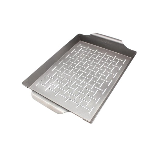 Patelnia do grillowania warzyw ze stali nierdzewnej 33x22,4cm SANTOS 896613