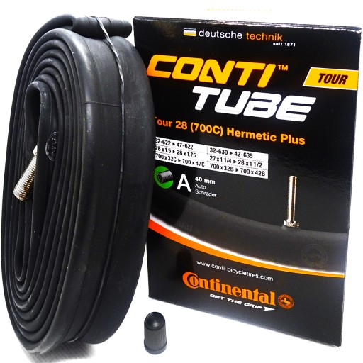 Велосипедная камера Continental 28 x 1,5-1,75 HERMETIC PLUS Auto 40 мм