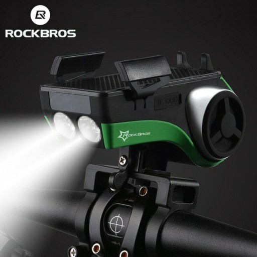 Uchwyt na Telefon ROCKBROS ZX006 Dzwonek Latarka