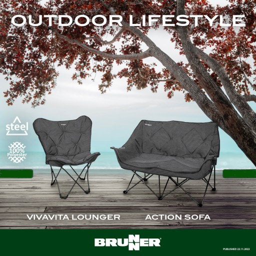 СТУЛ BRUNNER ACTION VIVAVITA СКЛАДНОЙ 120 кг