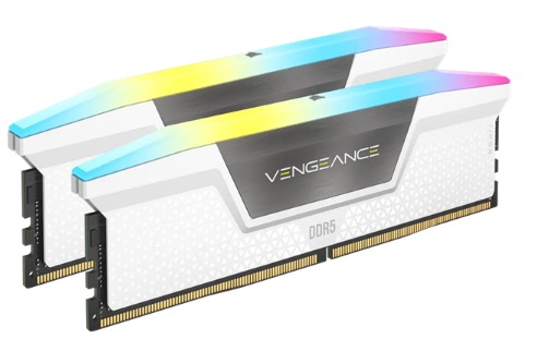 Оперативная память Corsair Vengeance RGB, DDR5, 32 ГБ, 6000 МГц, CL36
