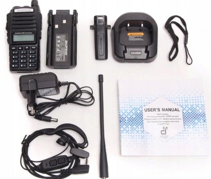 Baofeng UV-82 5W Walkie Talkie Radio РАЗБЛОКИРОВАННЫЕ УСЛУГИ FM-РАДИО