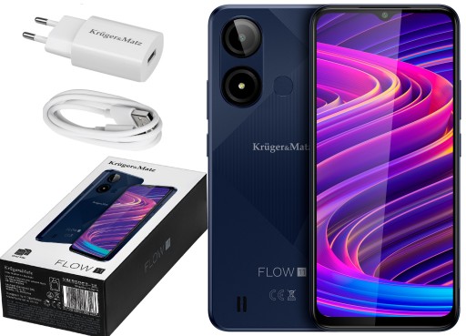 СМАРТФОН KRUGER MATZ FLOW 11 4/64 ГБ 6,56 ДЮЙМА СИНИЙ