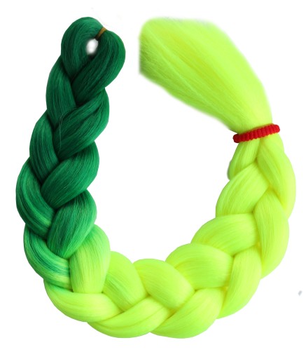 Синтетические косички цвета OMBRE прямые