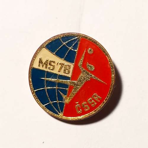 Значок чемпионата мира по гандболу 78, Чехословакия