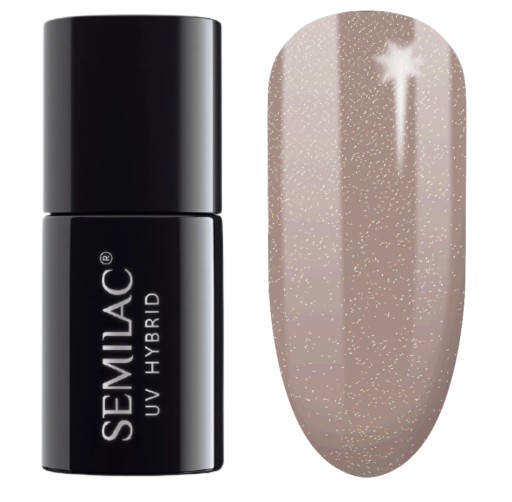 SEMILAC lakier hybrydowy 327 Warm Cinnamon Shimmer