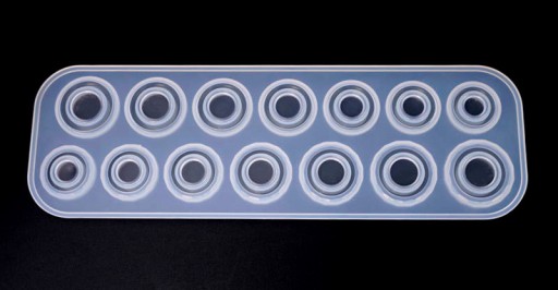 Форма из смолы Ювелирные изделия Кольца Обручальные кольца 14x