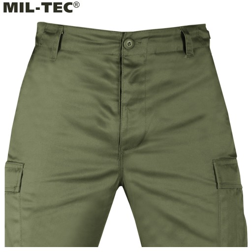 МУЖСКИЕ ВОЕННЫЕ БРЮКИ ПРОЧНЫЕ БОЕВЫЕ M65 BDU T/C MIL-TEC OLIVE L