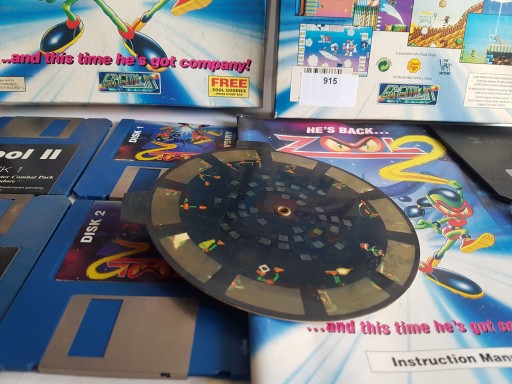 ZOOL 2 АРКАДНАЯ ПЛАТФОРМА AMIGA UNIKAT1993