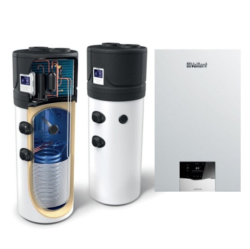 Kocioł Vaillant ecoTEC plus VC 20CS/1-5+Pompa ciepła 260l Tesy z wężownicą