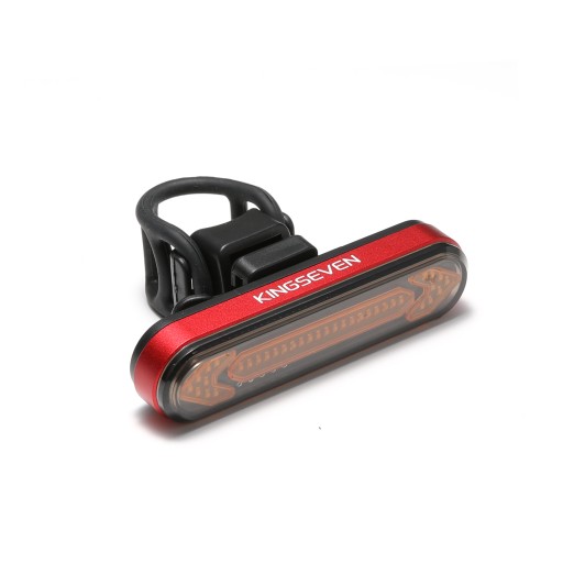 Lampka rowerowa tył USB LED Kierunkowskazy + Pilot