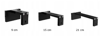 Карниз системы TOP LINE - MAT BLACK - 240 см