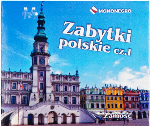 Zapałki Gospodarcze 100szt 48mm Zabytki Polski