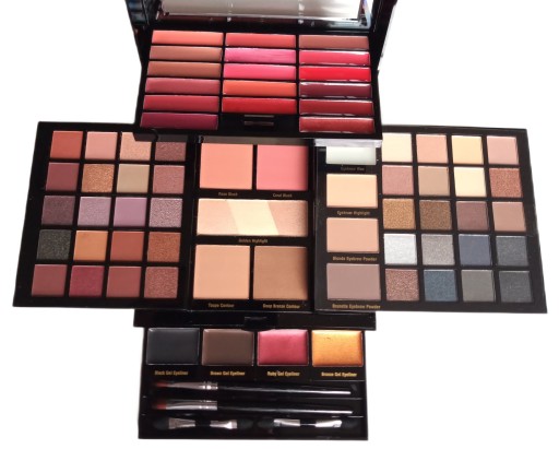 ПОДАРОК ​​MAX@MORE MAKEUP ПОДАРОЧНЫЙ НАБОР С ЗЕРКАЛОМ И КИСТЯМИ N