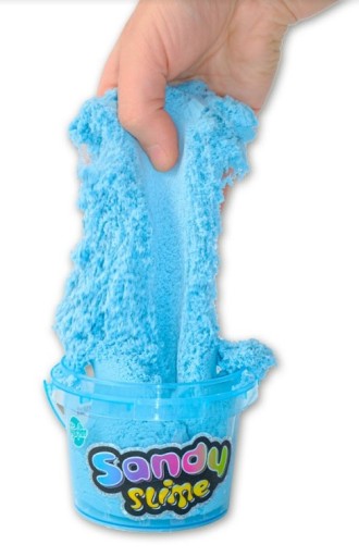 MASA PLASTYCZNA SANDY SLIME PIASKOWY SLIME PIASEK
