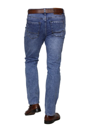 SPODNIE MĘSKIE JEANS REGULAR W36 L30 PAS 94-96