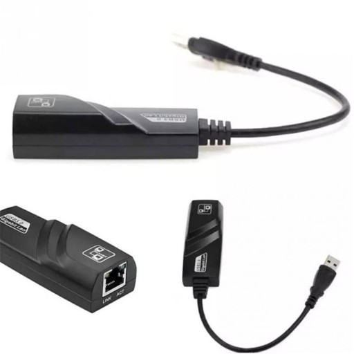 СЕТЕВАЯ КАРТА USB 3.0 Gigabit LAN 100/1000 МБ RJ45
