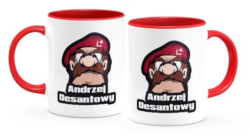 Kubek Wojska Powietrznodesantowe Andrzej Desantowy